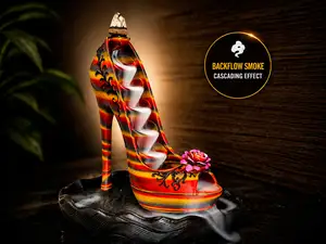 High Heel Backflow Incense Burner