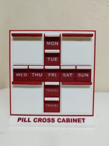 Pill Cross Cabinet