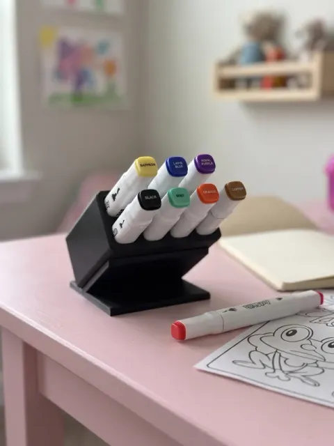Parametric Pen & Marker Holder - Customizable — Фото 2 из 5