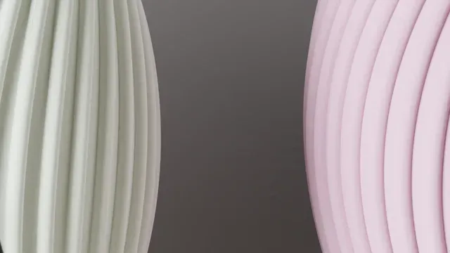 Modern Vase. Two Part Aesthetic Vase. Easy print — Image 5 of 9