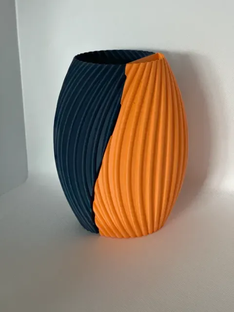 Modern Vase. Two Part Aesthetic Vase. Easy print — Image 9 of 9