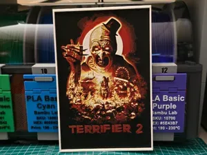 Terrifier 2 Movie Poster - Hueforge Art