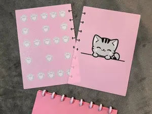 Tapas para agenda cuaderno A5 con discos - 03 -AMS