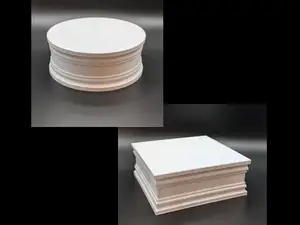 Versatile Round & Square Pedestal Bases