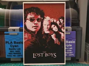 The Lost Boys Movie Poster - Hueforge Art