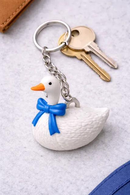 Vintage Goose Keychain and Bead — Фото 2 из 5