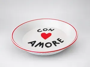 Piatto Decorativo “Con Amore” – Svuota Tasche