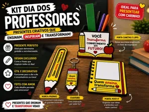 Kit Dia dos Professores – 4 Itens
