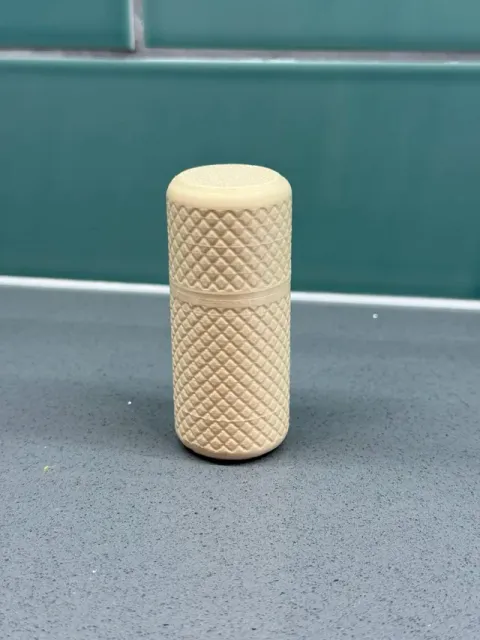Useful Q-Tip Cotton Swab Travel Container -Knurled — Image 3 of 3