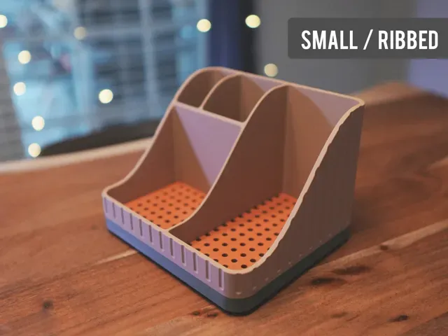 Compact Bathroom Organizer Caddy [Charge & Drain] — Фото 5 из 9