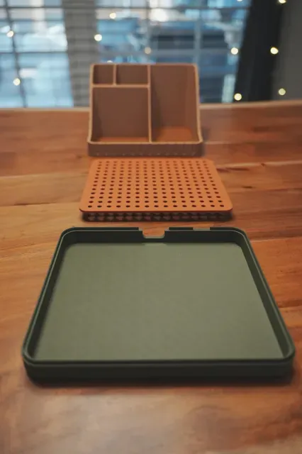 Compact Bathroom Organizer Caddy [Charge & Drain] — Фото 9 из 9