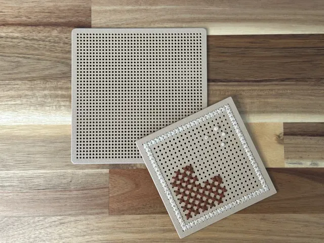 Parametric Cross Stitch Square & Rectangle Plate — Фото 3 из 3