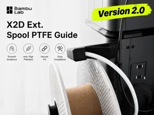 X2D External Spool - PTFE Hose Guide - NEW VERSION