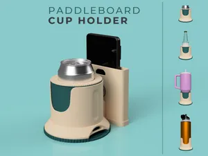 SUP CUP Pro: Secure Paddleboard Cup Holder System