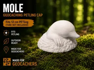 Mole Geocaching PETling Cap
