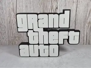 3D-модели табличек и логотипов из GTA 5 для печати