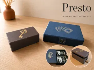 Presto - Customizable Secret Puzzle Box