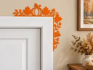 Pumpkin & Foliage Door Corner – Autumn Decor
