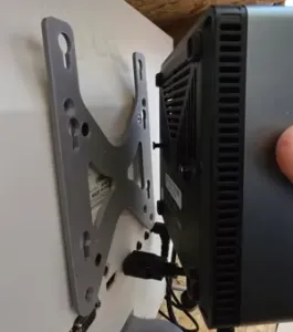 Monitor bracket for minipc