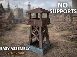 Guard Watchtower - DND Terrain - NO SUPPORTS