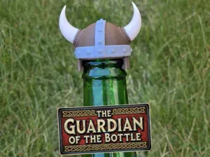 Bouchon à Clipser "Casque Viking" pour Bouteille