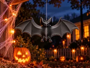 Hanging Halloween Bat | Spooky Flying Decoration