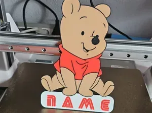 Winnie the pooh nombre personalizable