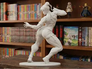 Chun-Li 3D Figure – Street Fighter Warrior