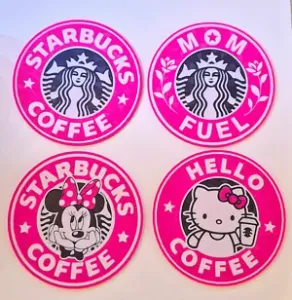Minnie Mouse & Hello Kitty Coasters