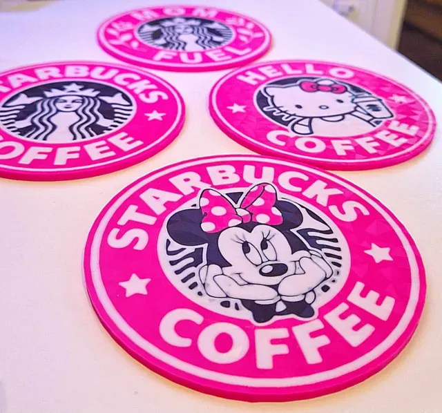 Minnie Mouse & Hello Kitty Coasters — Фото 3 из 6