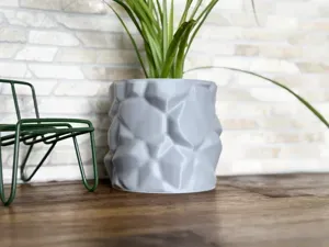 Metal Crystals Planter - Vase Mode