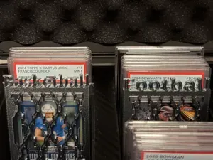 Sports Card Slab Case Dividers w/ Labels/Names