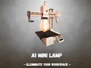 A1 mini lamp - desktop lamp with LED Light Bulb