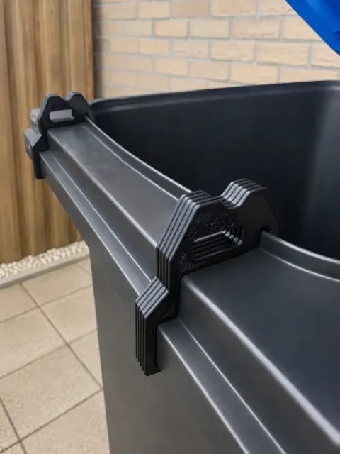 Trash Can Lid Vent Clip – Wheelie Bin Lid Spacer — Фото 3 из 3