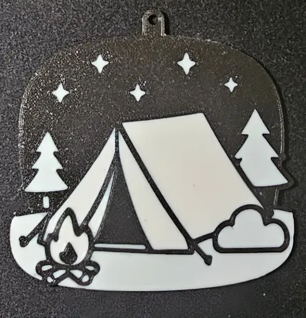 Camping themed tent ornament — Фото 2 из 3