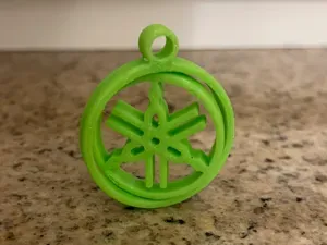 yamaha gyro keychain