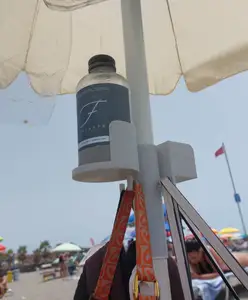 Bottle holder beach umbrella/Ombrellone spiaggia
