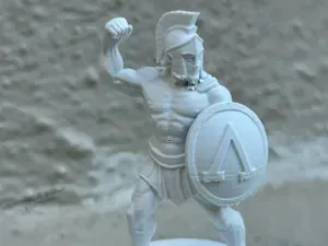 Spartan Warriors–Gods of Olympus Pawn Chess Piece