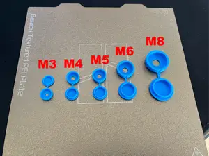 Abdeckung für Schraubenköpfe M3 M4 M5 M6 M8