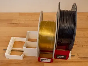Aufstell-System für Filamentspulen