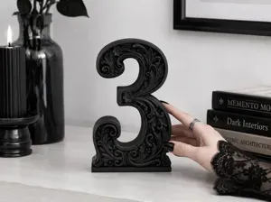 Goth Baroque Number 3 gothic Decor