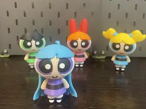 飞天小女警 碧丝Bliss,(分件打印,无需AMS,9cm)