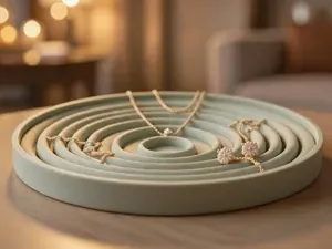 Frozen Ripple Jewelry Tray