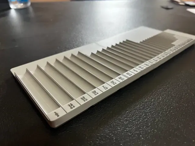 Gridfinity Drill Bit Toolbox Organizer - Split — Image 7 of 7
