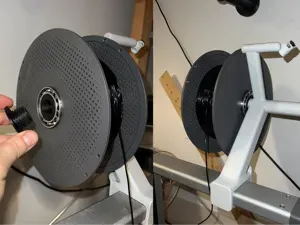 Low Friction Dual Bearing Spool Hub - Bambu Lab A1