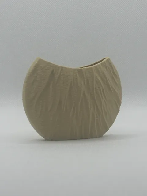 Modern Circular Vase. Fur Style Texture vase. — Фото 9 из 9