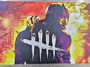 Dead by Daylight - Trapper & Logo - ChromaCanvas