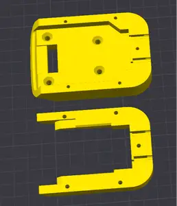 DeWalt 20v Battery to Wires Adapter