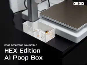 Hex Edition A1 Poop Bucket / Poop Box