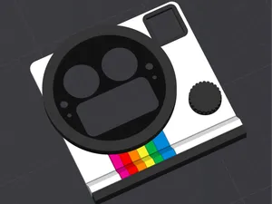 Retro Style Instant Camera - realme GT8 Pro Deco